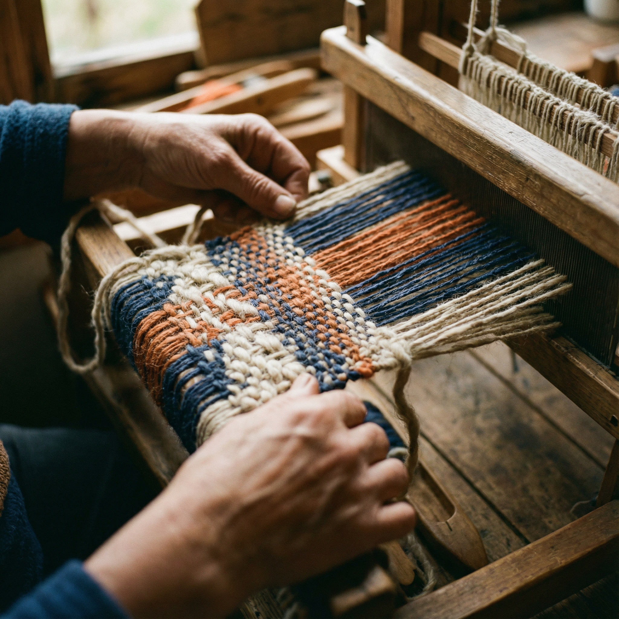 Artisan Knitting Process